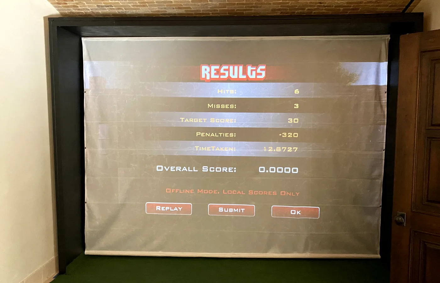 The shooting simulator — the same room, a different game